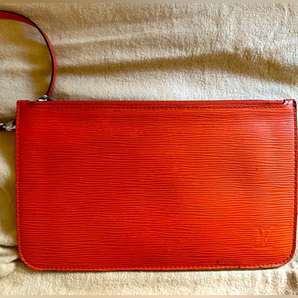 Louis Vuitton Epi Pimont Pouch for Neverfull PM Used